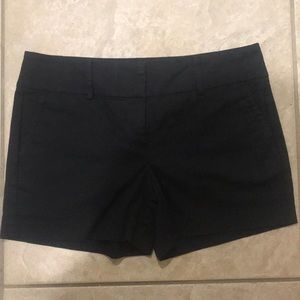 Ann Taylor Petite black shorts
